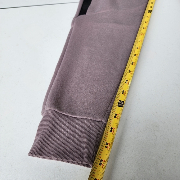 Thletex Taupe Beige Jogger Sweat Pants Men's Pull On Drawstring Poly Thick M - Picture 3 of 11